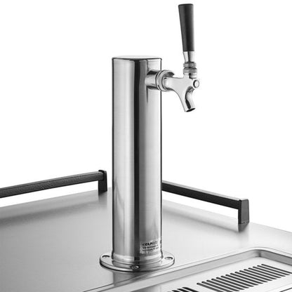 Beverage-Air Stainless Steel Single Tap Kegerator Beer Dispenser