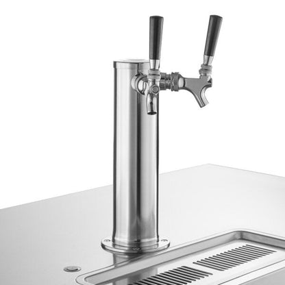 Beverage Air Double Tap Kegerator Beer Dispenser