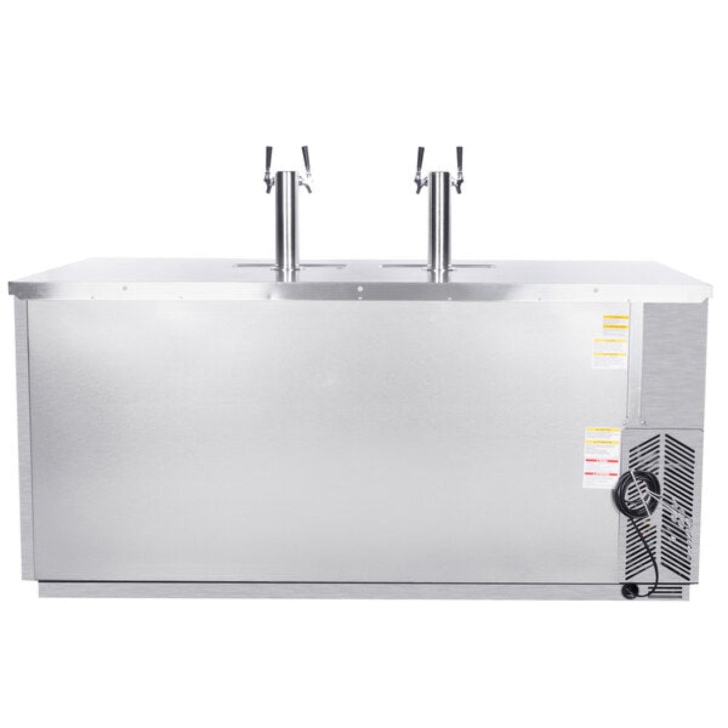 Beverage-Air Stainless Steel Double Tap Kegerator Dispenser