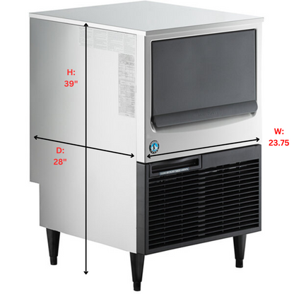 Hoshizaki 163 lbs Crescent Cube - Air Cooled  Ice Machine