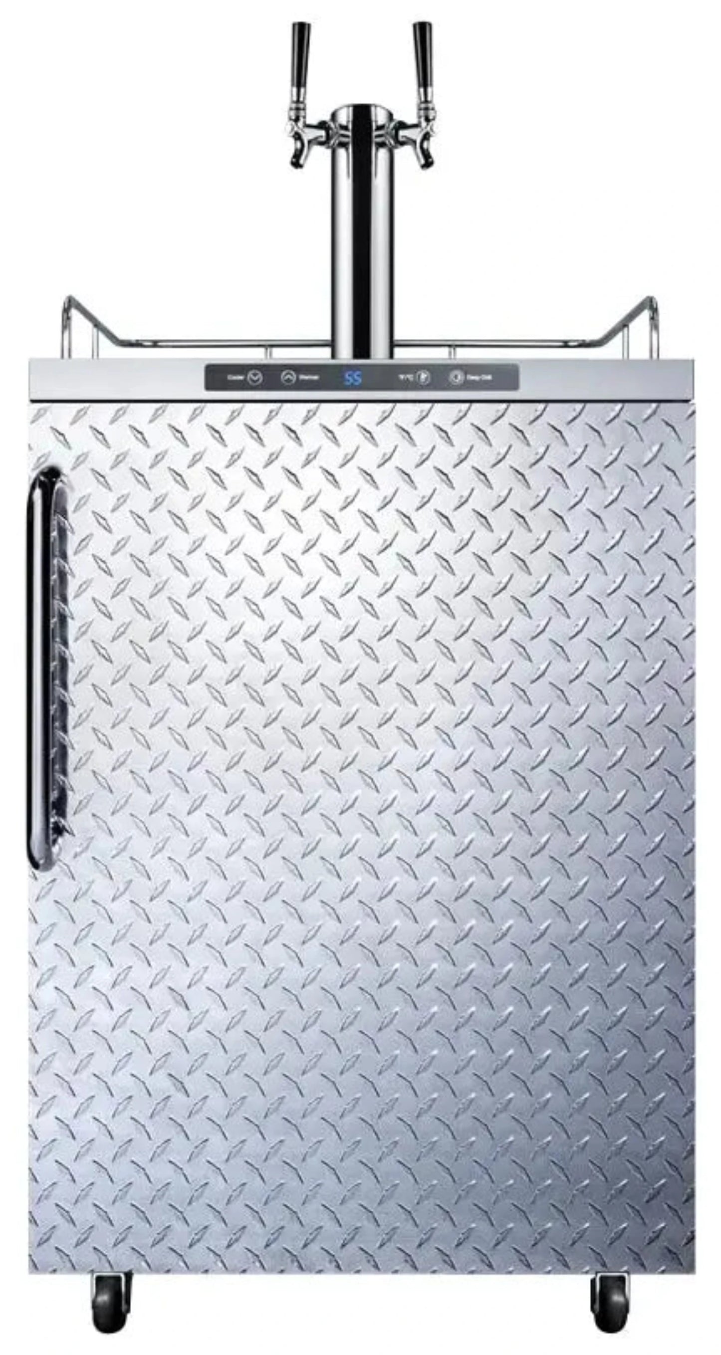 Summit 24" Wide Dual Tap All Stainless Steel Outdoor Kegerator